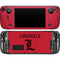 University of Louisville Cardinals Steam Deck Handheld Gaming Computer Skin