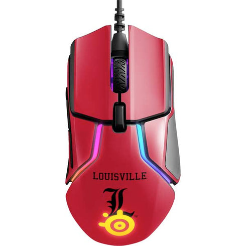 University of Louisville Cardinals SteelSeries Rival 600 Gaming Mouse Skin