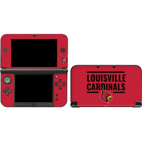 University of Louisville Cardinals Striped Nintendo Skins
