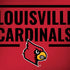 University of Louisville Cardinals Striped Dell Alienware Skin