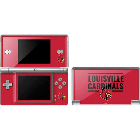 University of Louisville Cardinals Striped Nintendo Skins