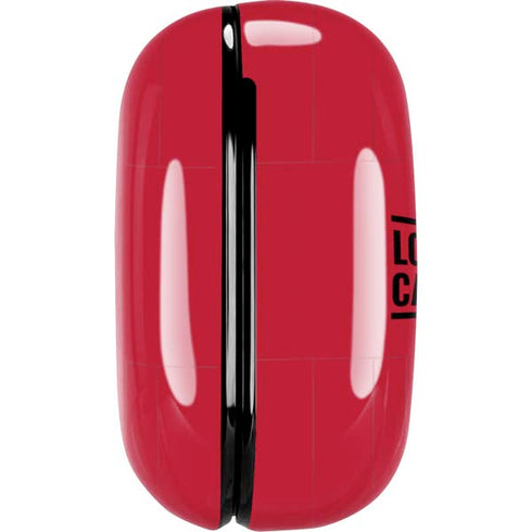 University of Louisville Cardinals Striped Galaxy Buds Live Skin