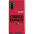 University of Louisville Cardinals Striped Galaxy Cases