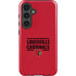 University of Louisville Cardinals Striped Galaxy S25 Impact Case