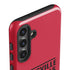University of Louisville Cardinals Striped Galaxy S25 Impact Case