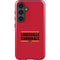 University of Louisville Cardinals Striped Galaxy S25 Plus Impact Case