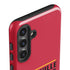 University of Louisville Cardinals Striped Galaxy S25 Plus Impact Case