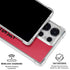 University of Louisville Cardinals Striped Galaxy S26 Ultra Clear Case