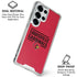 University of Louisville Cardinals Striped Galaxy S26 Ultra Clear Case