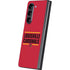 University of Louisville Cardinals Striped Galaxy Z Fold5 5G Skin