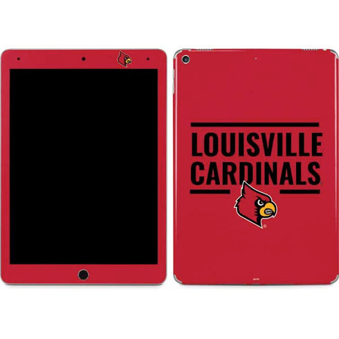University of Louisville Cardinals Striped iPad Skins