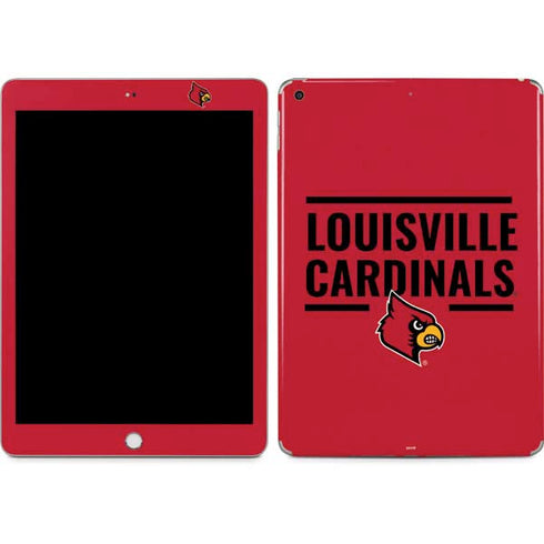 University of Louisville Cardinals Striped Apple iPad Skin