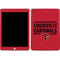 University of Louisville Cardinals Striped Apple iPad Skin