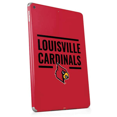 University of Louisville Cardinals Striped Apple iPad Skin