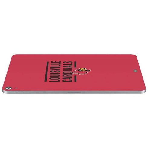 University of Louisville Cardinals Striped Apple iPad Air Skin