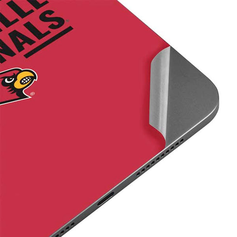 University of Louisville Cardinals Striped Apple iPad Mini Skin