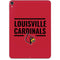 University of Louisville Cardinals Striped Apple iPad Pro Skin