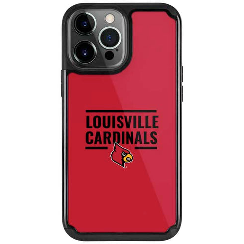 University of Louisville Cardinals Striped iPhone Cases