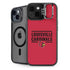 University of Louisville Cardinals Striped iPhone 14 Plus Kickstand Case
