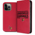 University of Louisville Cardinals Striped iPhone 14 Pro Max Folio Case