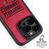 University of Louisville Cardinals Striped iPhone 14 Pro Max Kickstand Case