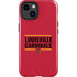 University of Louisville Cardinals Striped iPhone 15 Impact Case