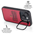University of Louisville Cardinals Striped iPhone 15 Kickstand Case