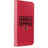 University of Louisville Cardinals Striped iPhone 15 Pro Max Folio Case