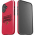 University of Louisville Cardinals Striped iPhone 16 Impact Case