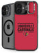 University of Louisville Cardinals Striped iPhone 16 Plus Kickstand Case