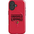 University of Louisville Cardinals Striped iPhone 16 Plus Magsafe Impact Case