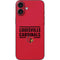 University of Louisville Cardinals Striped iPhone 16 Plus Skin