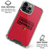 University of Louisville Cardinals Striped iPhone 16 Pro Clear Case