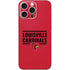 University of Louisville Cardinals Striped iPhone 16 Pro Max Skin