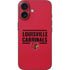 University of Louisville Cardinals Striped iPhone 16 Skin