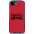 University of Louisville Cardinals Striped iPhone 16e Clear Case