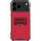 University of Louisville Cardinals Striped iPhone 18 Pro Max Clear Case