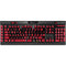 University of Louisville Cardinals Striped K95 RGB PLATINUM Mechanical Gaming Keyboard Skin