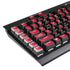 University of Louisville Cardinals Striped K95 RGB PLATINUM Mechanical Gaming Keyboard Skin
