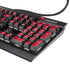 University of Louisville Cardinals Striped K95 RGB PLATINUM Mechanical Gaming Keyboard Skin