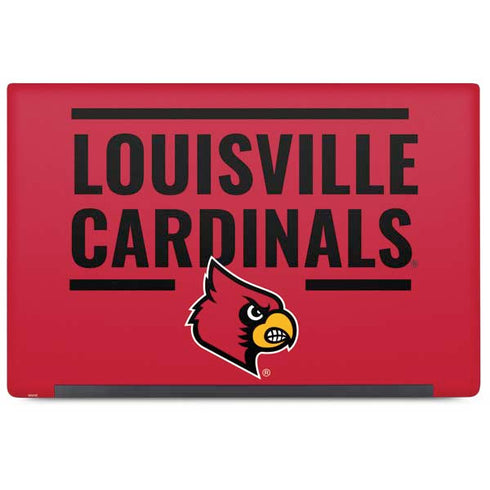 University of Louisville Cardinals Striped Dell Latitude Skin