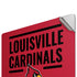 University of Louisville Cardinals Striped Apple MacBook Pro 16-inch Skin
