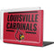 University of Louisville Cardinals Striped MacBook Cases