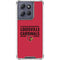 University of Louisville Cardinals Striped Moto G 5G (2025) Clear Case