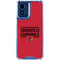 University of Louisville Cardinals Striped Moto G 5G (2024) Clear Case