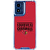 University of Louisville Cardinals Striped Moto G 5G (2024) Clear Case