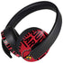 University of Louisville Cardinals Striped PlayStation 4 Gold Wireless Headset Skin