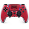 University of Louisville Cardinals Striped PS5 DualSense Edge Pro Controller Skin