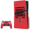 University of Louisville Cardinals Striped PS5 Pro Disk Bundle Skin