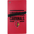 University of Louisville Cardinals Striped PS5 Pro Disk Console Skin
